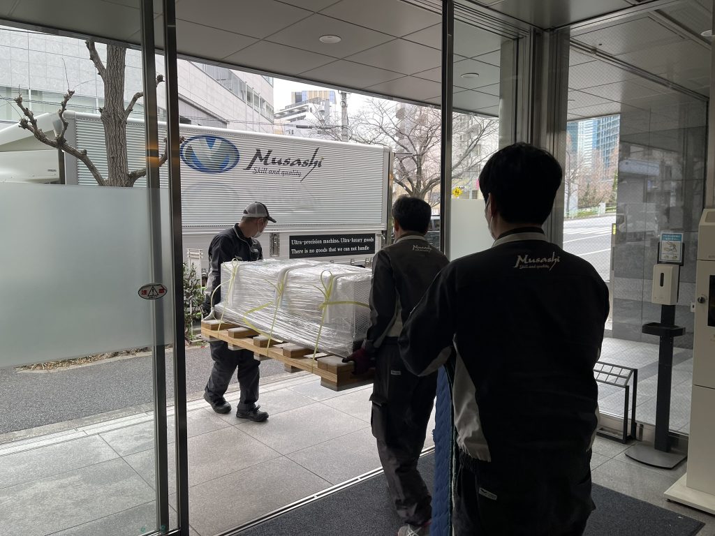 会場に向かうおきしまのジオラマ