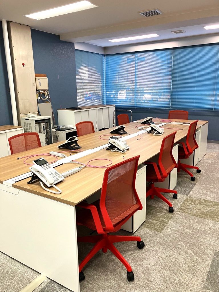 改修後のPDC執務室